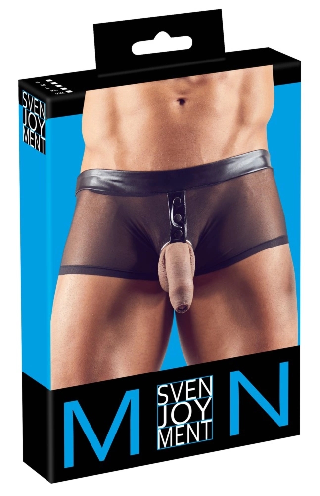 Svenjoyment Bokserki męskie powernet wetlook otwór pierścień M