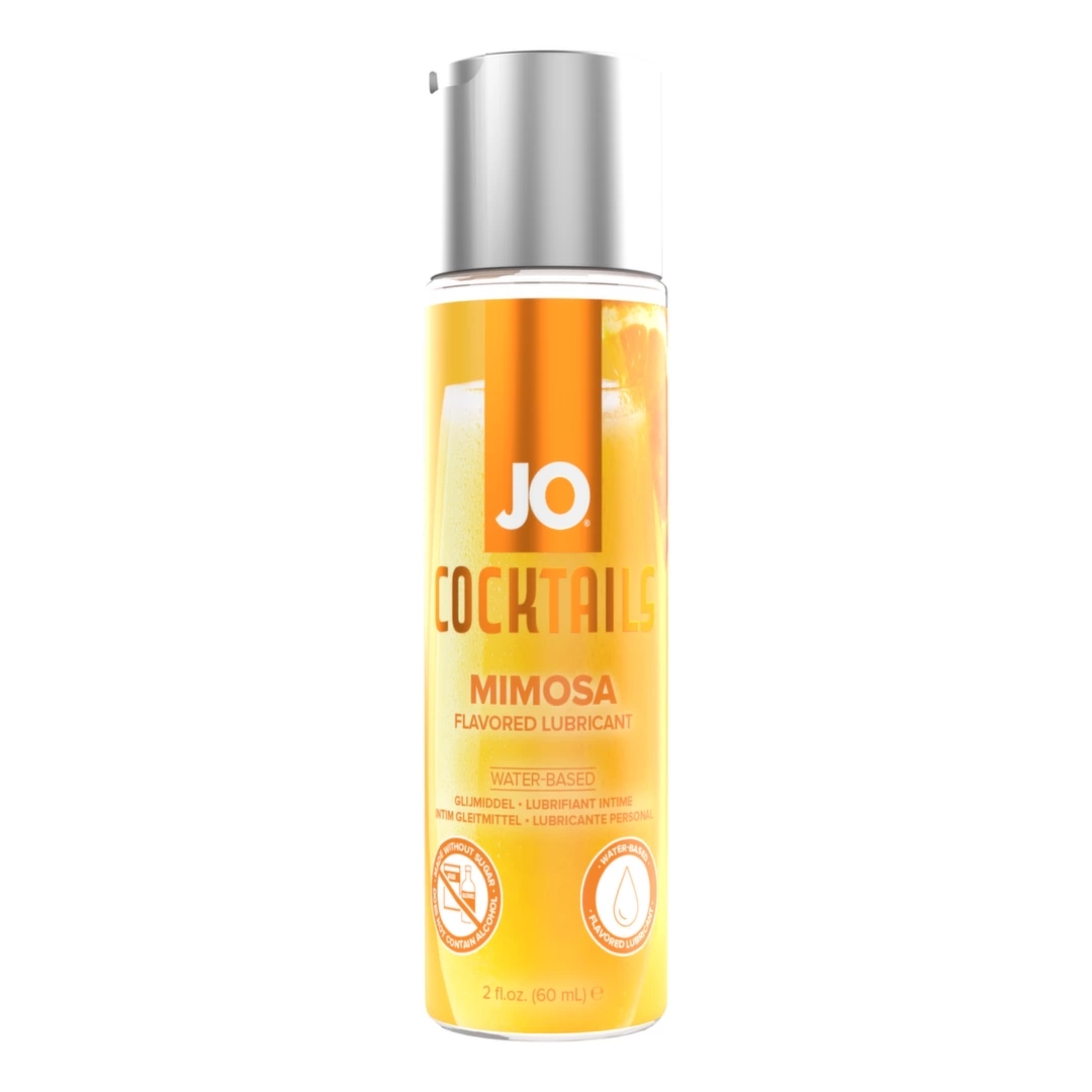 System JO H2O Cocktails Mimosa 60 ml – wodny lubrykant cytrusowy, długotrwały, do akcesoriów