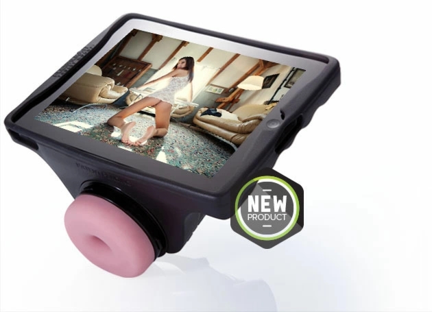 Fleshlight LaunchPAD – uchwyt do iPad 2/3/4 z mocowaniem na urządzenie intymne