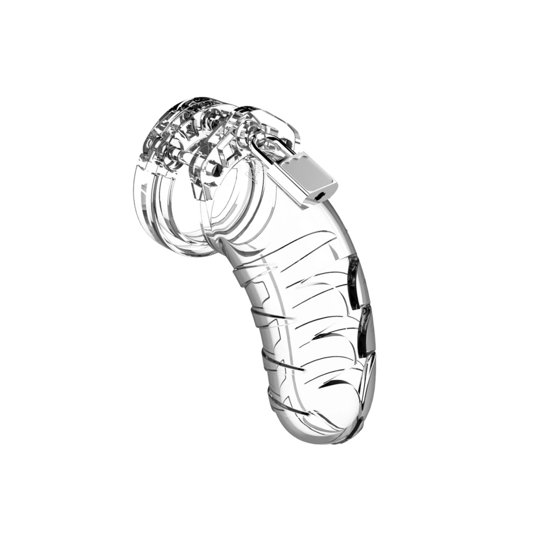 ManCage Model 11,5 cm – poliwęglanowa klatka zabezpieczająca, regulowana, wentylacja