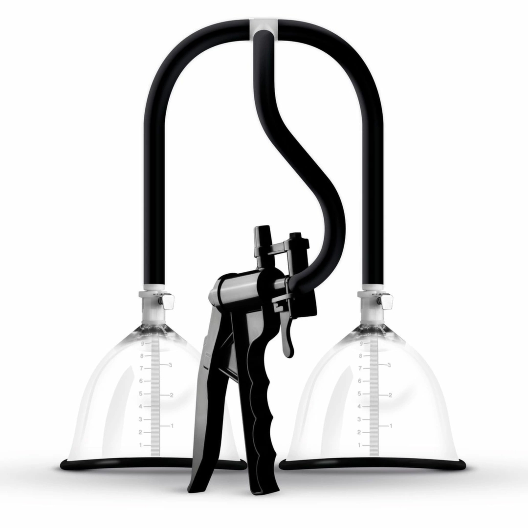 SAIZ Breast Pump Premium – podwójny system próżniowy z przezroczystymi kubkami