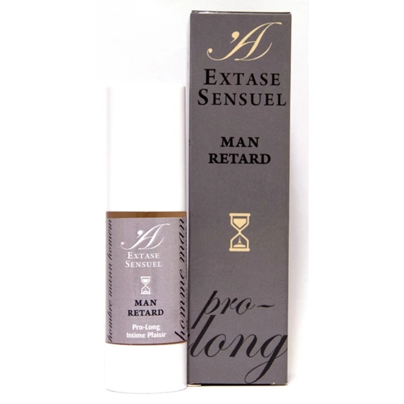 Extase Sensuel Man Retard Pro-Long żel pielęgnacyjny 30 ml, wydłużenie komfortu, higieniczny dyspenser