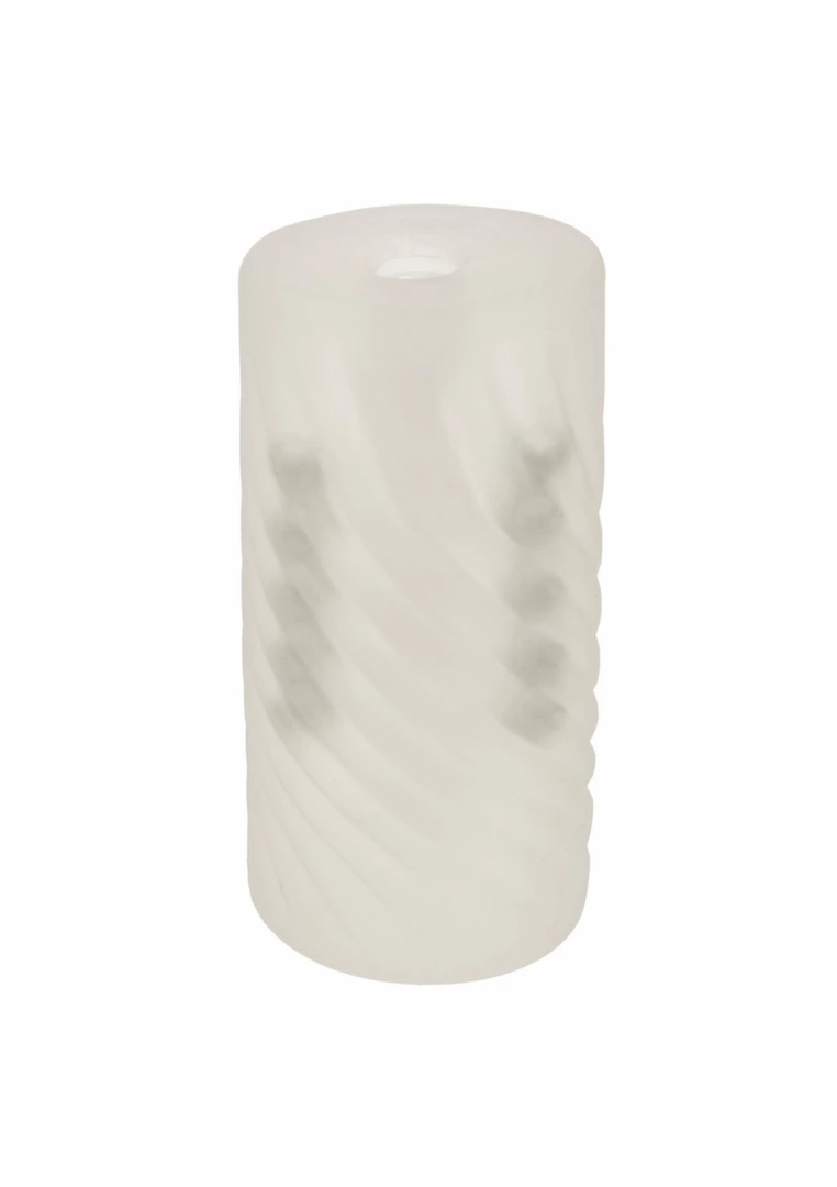 California Exotic Beaded Stroker – anatomiczna maszyna intymna z koralikami, transparentna