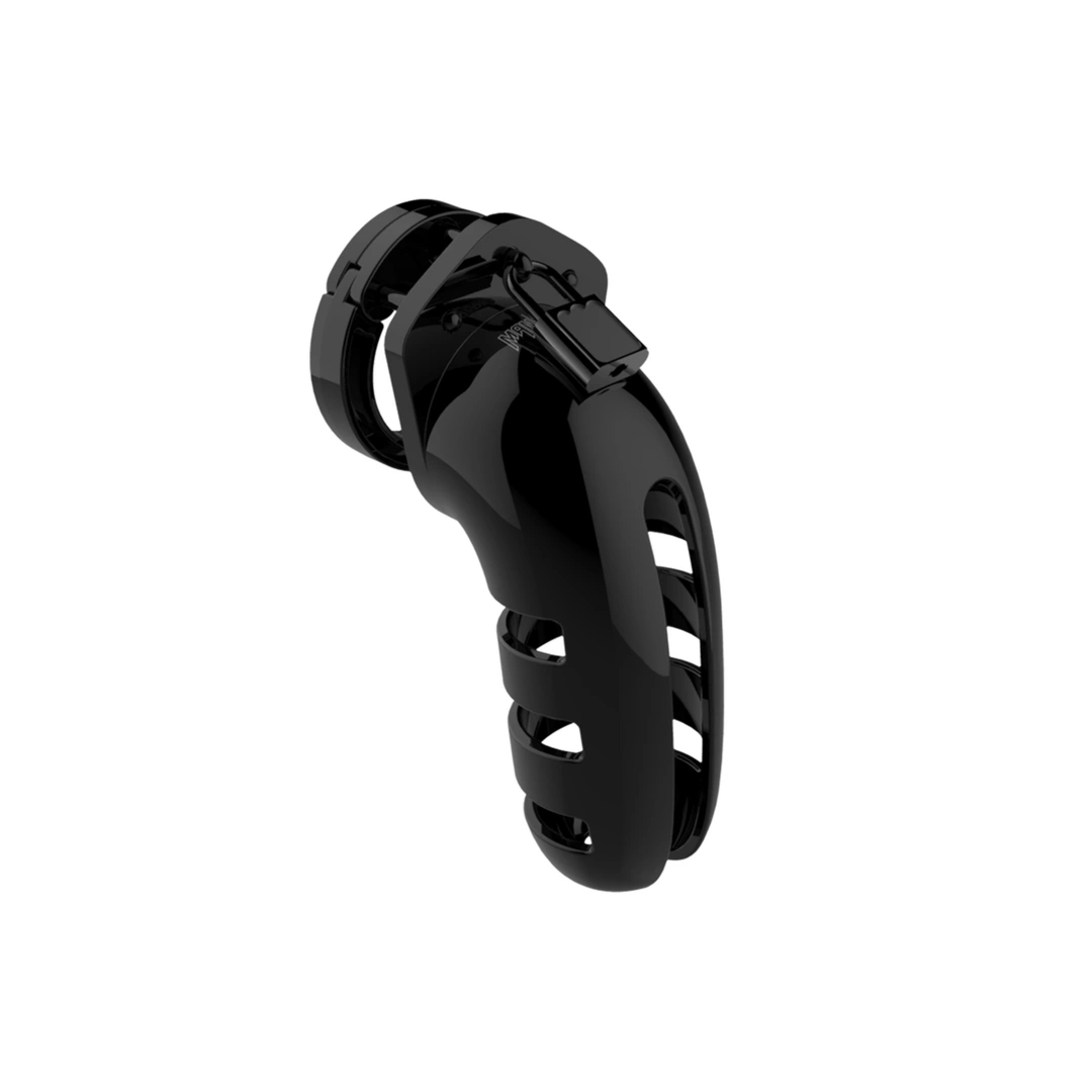 Man|Cage Model 14 cm – system zabezpieczający z poliwęglanu, regulowany, wentylacja