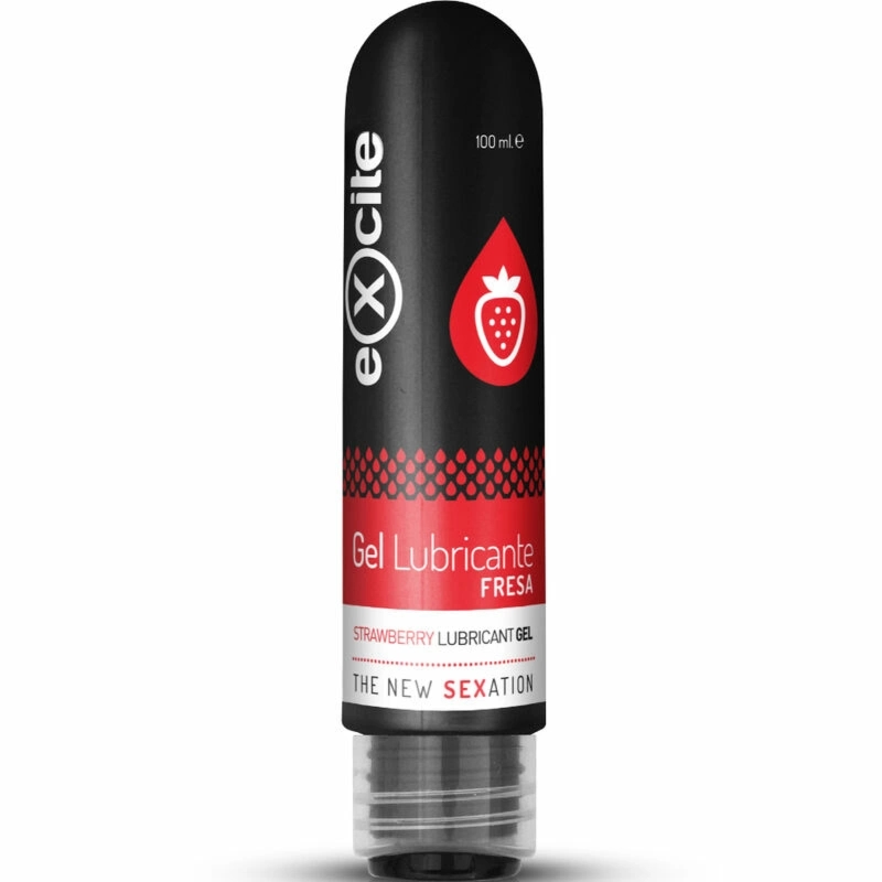 Excite Lube Fresa 100ml – wodny żel intymny o zapachu truskawki, kompatybilny z prezerwatywami
