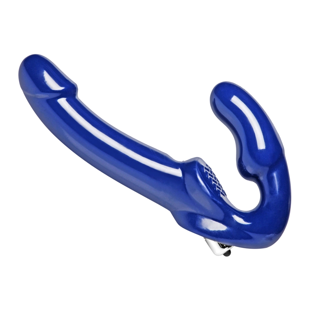 XR Brands Revolver II Wibrujący model bezpaskowy, wodoodporny, czarny, anatomiczna sonda