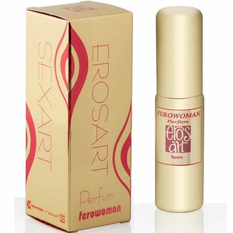 EROS-ART Ferowoman Perfumy z feromonami dla kobiet 20 ml – kompaktowy flakon, elegancki aromat