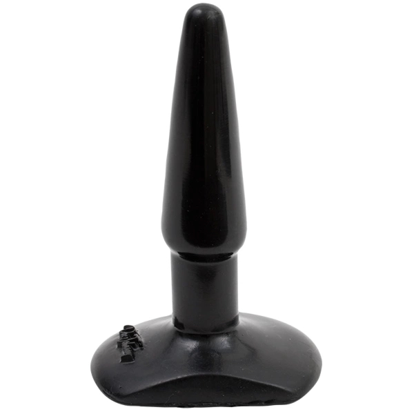 Doc Johnson Classic Small Black – model anatomiczny, rozmiar S, czarny, PVC, smukły kształt