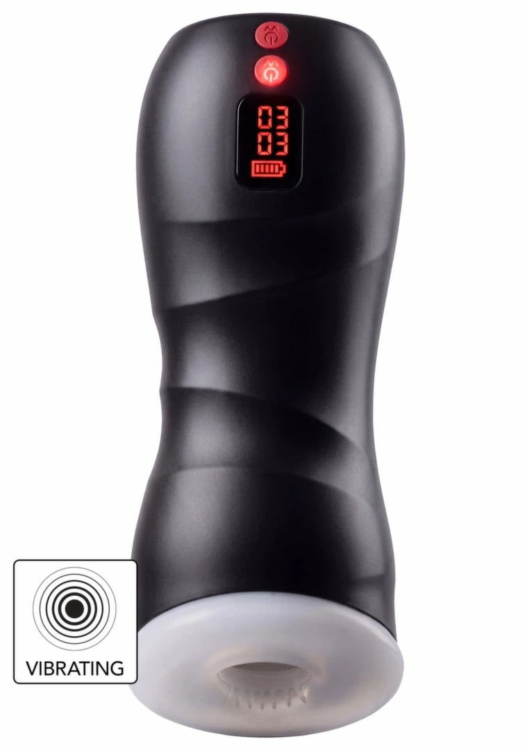 HIDDEN DESIRE FUSION X Vibrating Twin Turbo maszyna intymna, 10 trybów, USB-C, IPX4