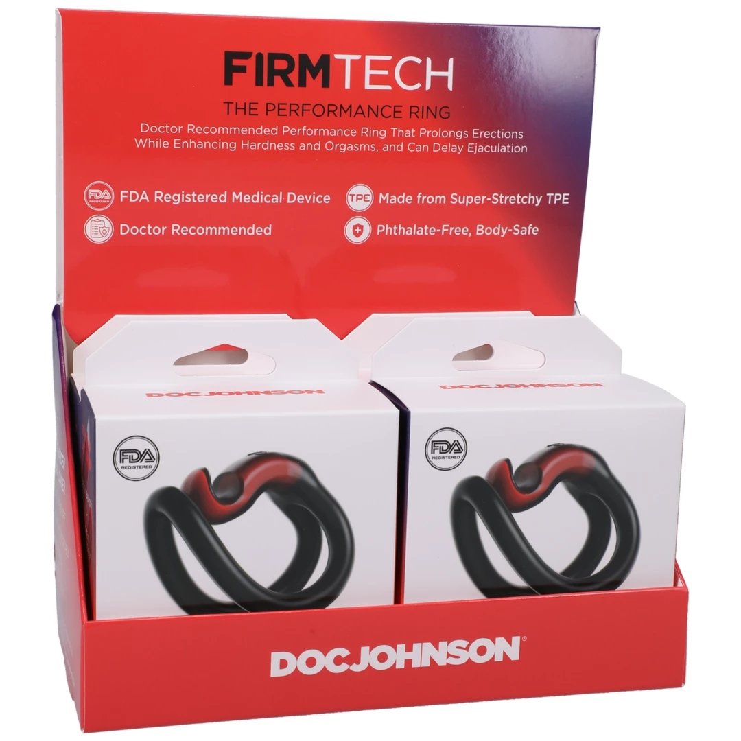 FirmTech Performance Ring – zestaw 4 elastycznych pierścieni komfortowych, latch-and-loop
