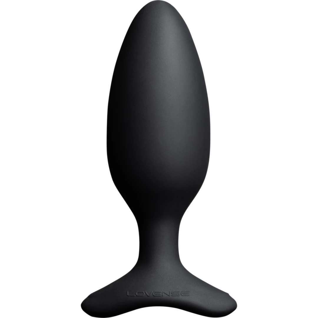 Lovense Hush 2 M 45mm – Wtyczka anatomiczna Bluetooth, czarna, silikon medyczny