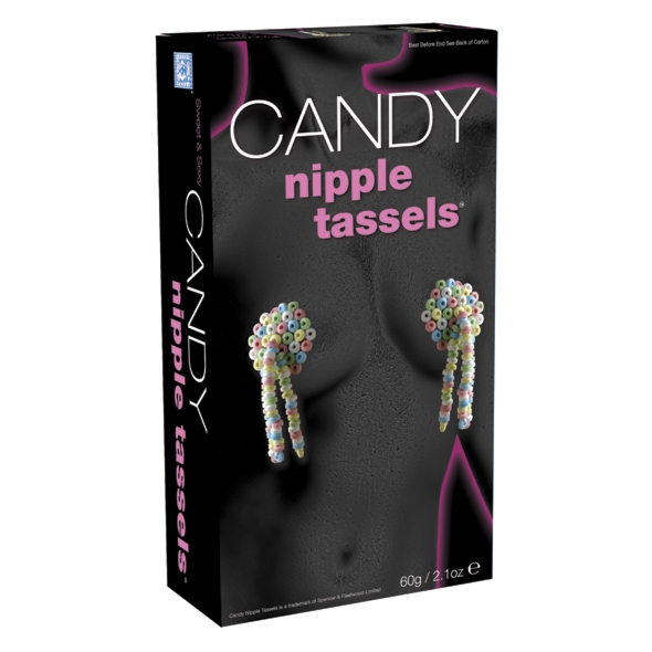 SexShop - Cukierkowe nakładki na sutki - Candy Nipple Tassels  - online