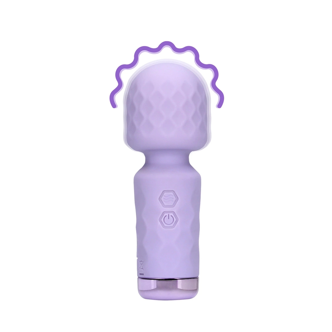 Loveline Mini Wand Night Magic kompaktowy masażer relaksacyjny, wielofunkcyjne wibracje