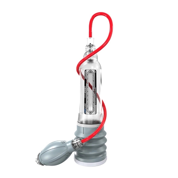 Bathmate Hydroxtreme7 Crystal Clear zaawansowana pompa wodna + zestaw akcesoriów, 13-18 cm
