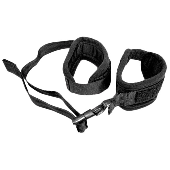 SexShop - S&M Adjustable Handcuffs – Kajdanki z regulowanym pasem