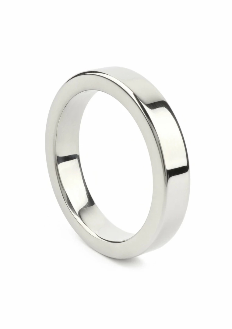 Mr. Steel Premium C-Ring stalowy pierścień 8mm x 35mm, ergonomiczny, gładki