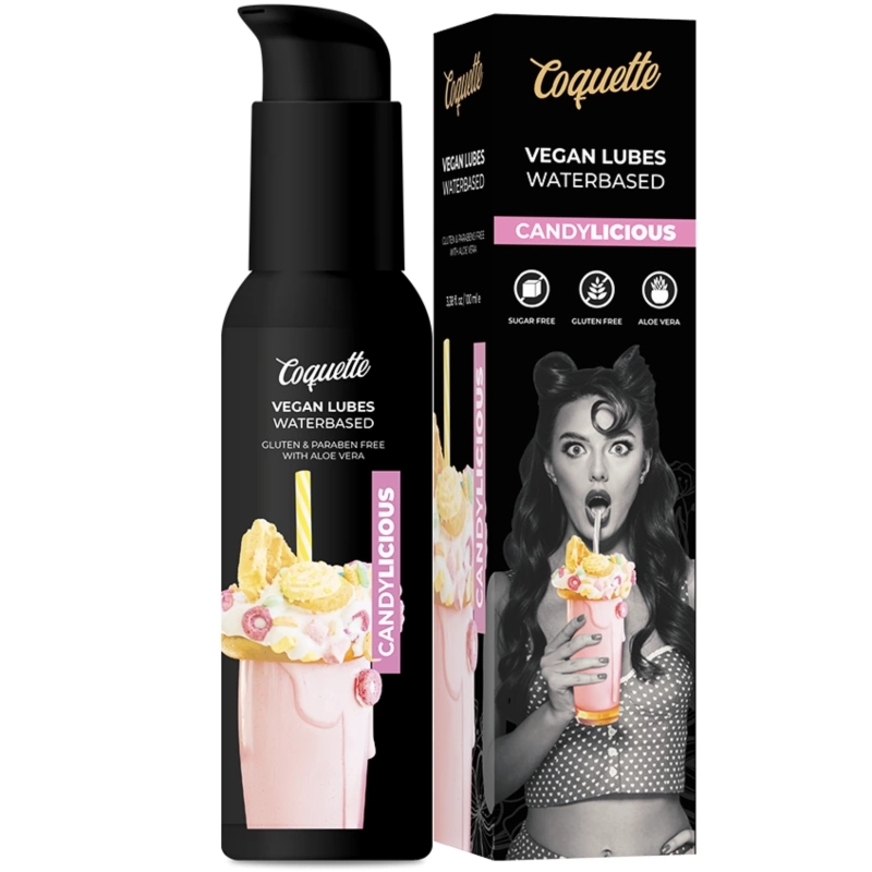 Coquette Chic Desire Lubrykant Wegański Candylicious 100ml, Aloe Vera, airless