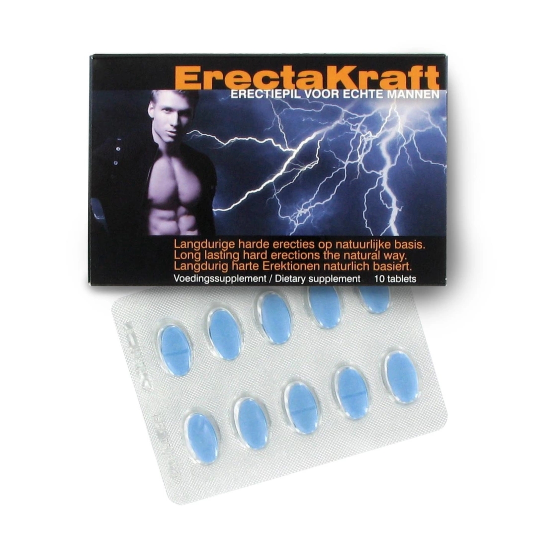 ErectaKraft Suplement na Witalność i Kondycję – 10 tabletek, ekstrakty roślinne