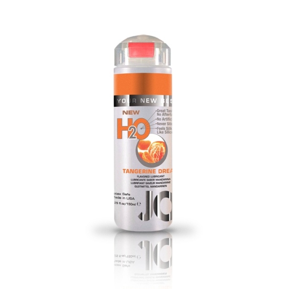 SexShop - Lubrykant smakowy - System JO H2O Lubricant Tangerine 150 ml MANDARYNKA