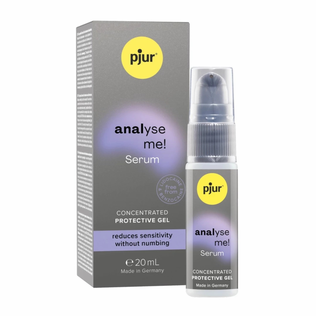 Pjur Analyse Me! Serum Komfortowe do pielęgnacji skory 20 ml – ochrona i łagodzenie, aloes