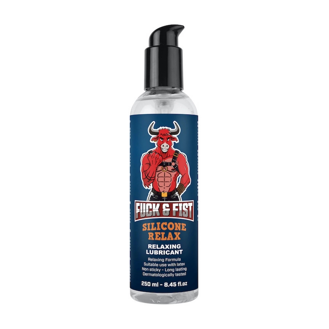 Fuck & Fist Relax Silicone żel intymny o przedłużonym działaniu 250 ml – gęsta konsystencja