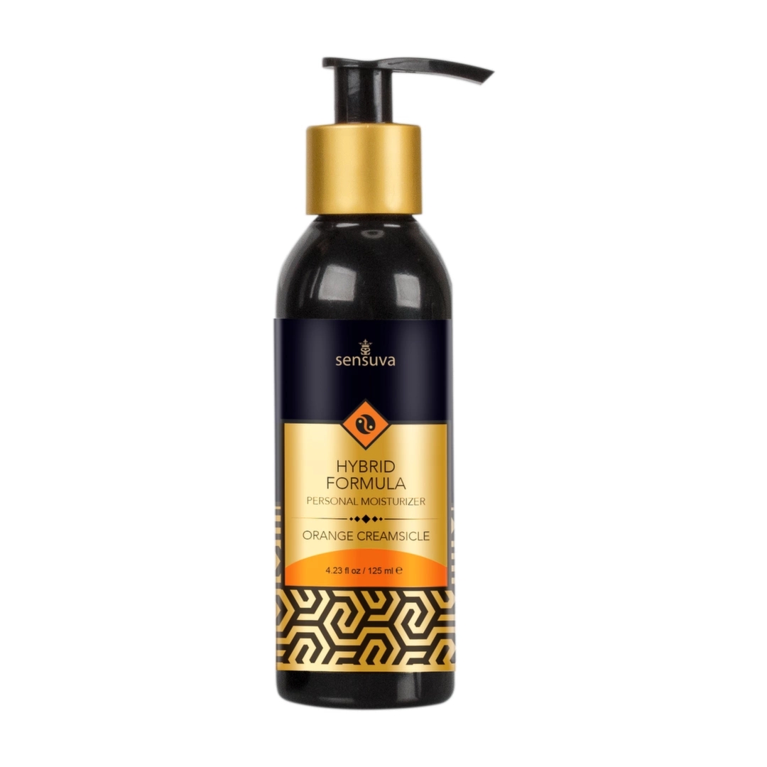 Sensuva Hybrid Kremowy Lubrykant Pomarańczowy 125ml – Wodno-Silikonowa Formuła, Delikatny