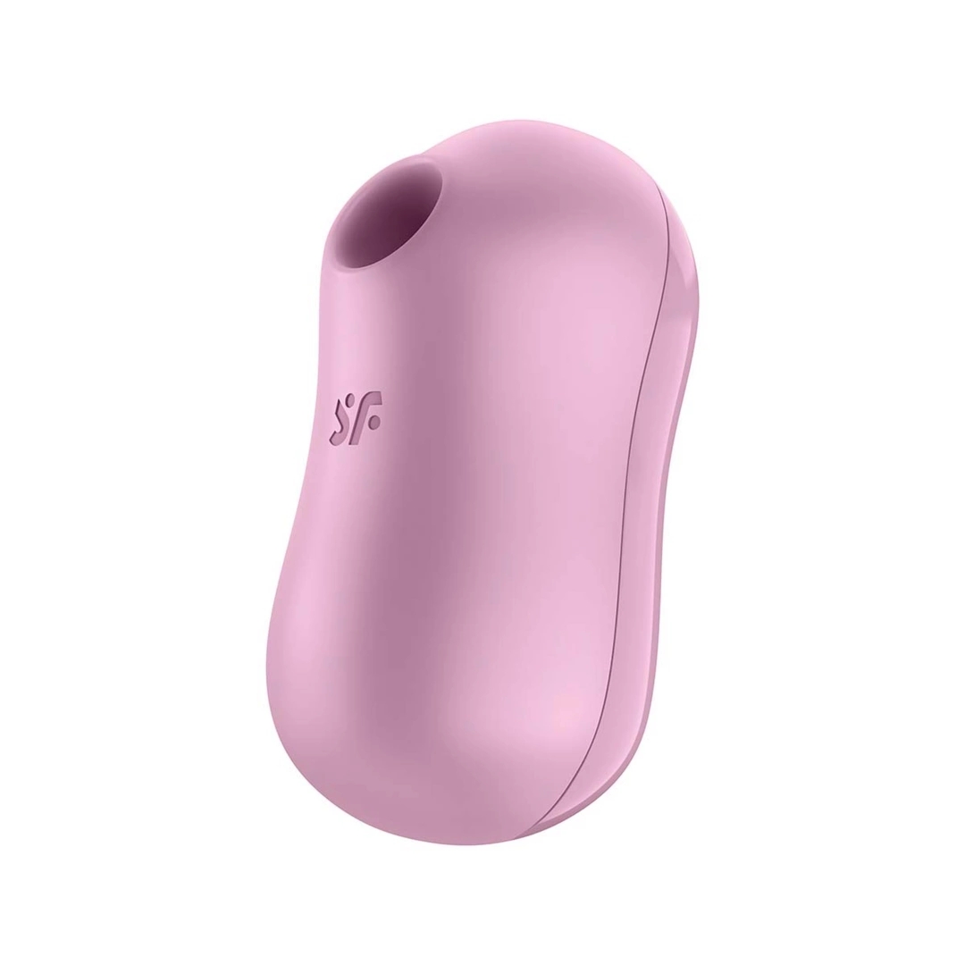 Satisfyer Cotton Candy – wibrator pulsacyjny 2w1 Air Pulse i wibracje, różowy, IPX7