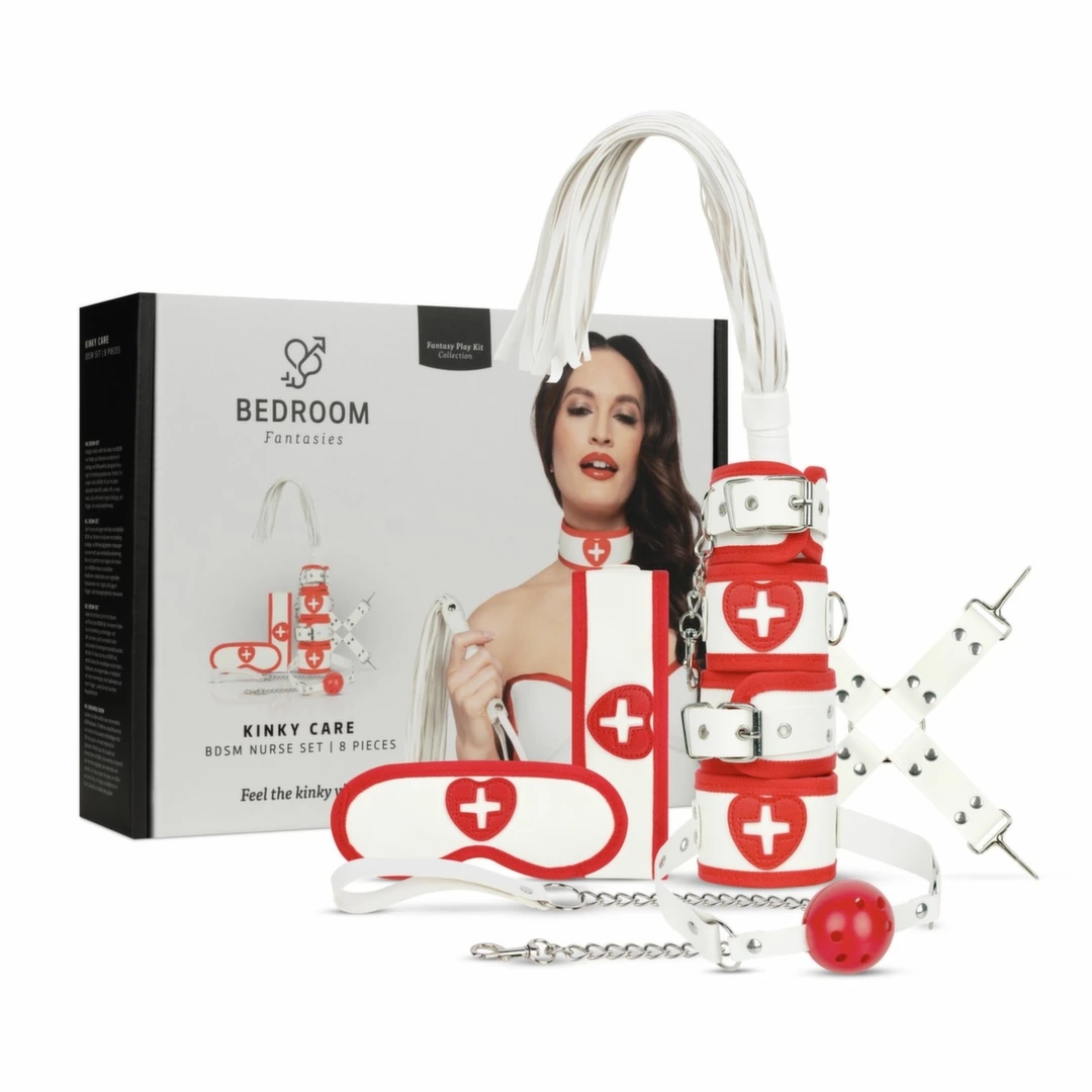 Bedroom Fantasies Kinky Care – 8-częściowy zestaw tematyka medyczna, uniwersalny rozmiar