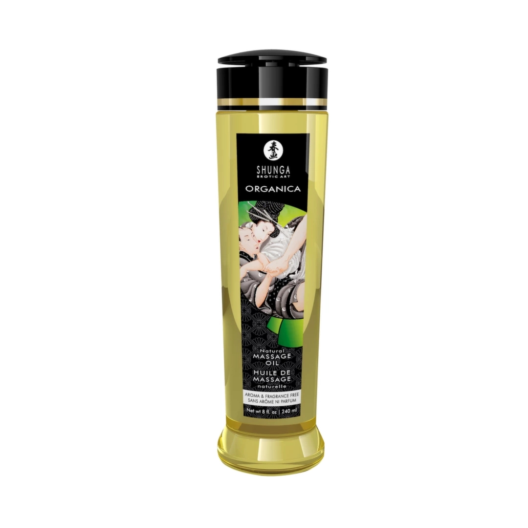 Shunga Organica Natural olejek do masażu 240ml, certyfikowane składniki organiczne