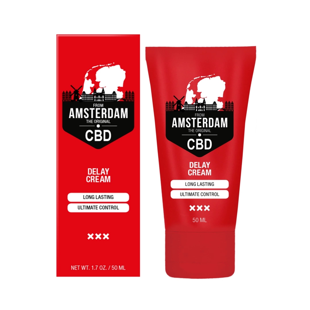 Pharmquests CBD Delay Cream 50 ml – krem pielęgnacyjny z kannabidiolem, wydłużony czas