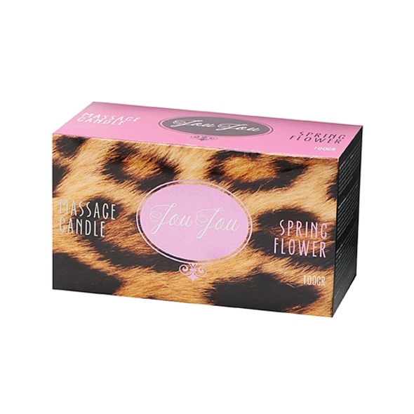 SexShop - Świeca do masażu - JouJou Massage Candle Spring Flower kwiaty i owoce