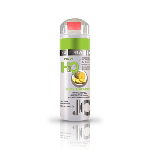 SexShop - Lubrykant smakowy - System JO H2O Lubricant Pineapple 150 ml ANANAS