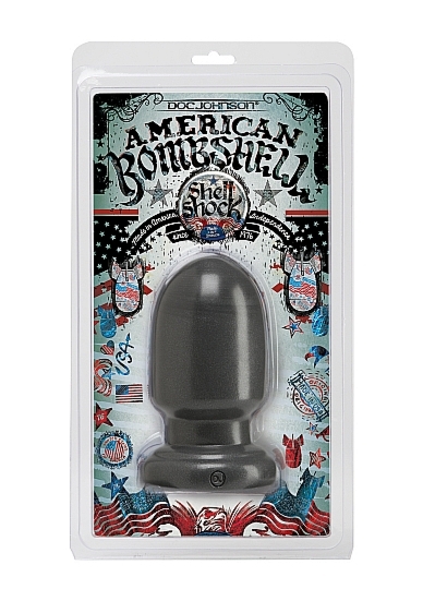 MAŁA ZATYCZKA ANALNA- Perłowy Szary 0270-28-CD - American Bombshel Shellshock (small)