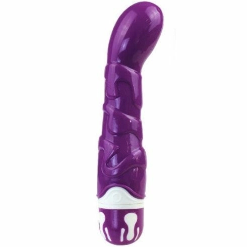 Baile Realistyczny model Sensacja – 10 rytmów, fioletowy, silikonowy, 22 cm
