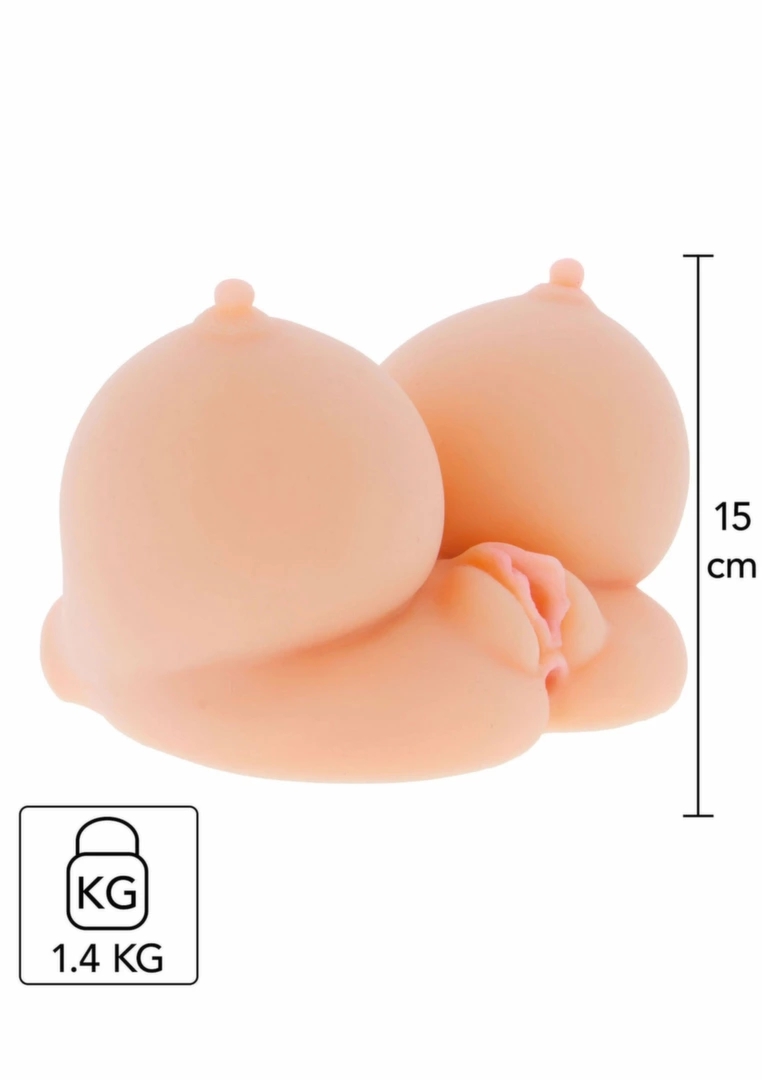 HIDDEN DESIRE BANGERS model anatomiczny z piersiami Realistic Love Skin 8713221836021
