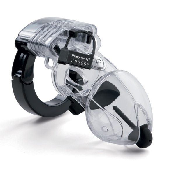 SexShop - Klatka na penisa do elektrostymulacji - Mystim Pubic Enemy No 2 Cock Cage