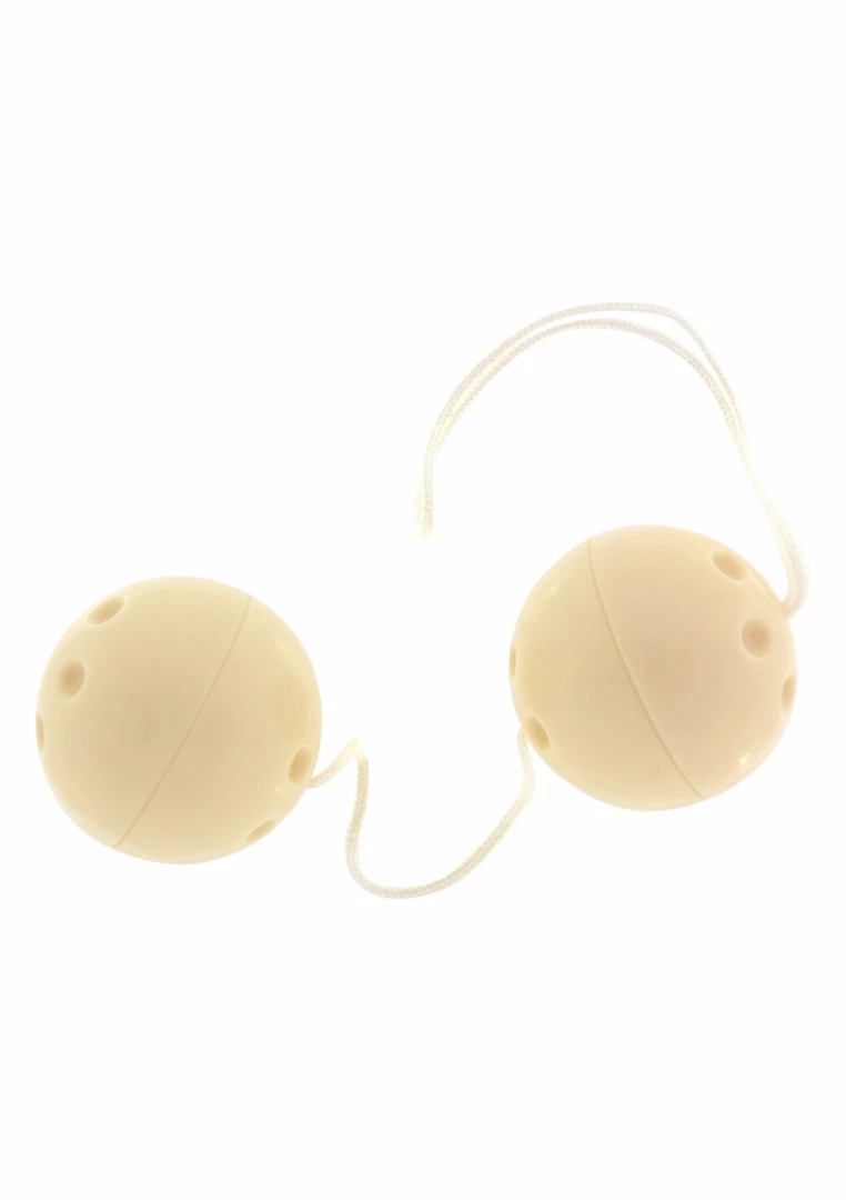 You2Toys DuoBalls silikonowe kulki treningowe 3,5 cm, różowe, wodoodporne