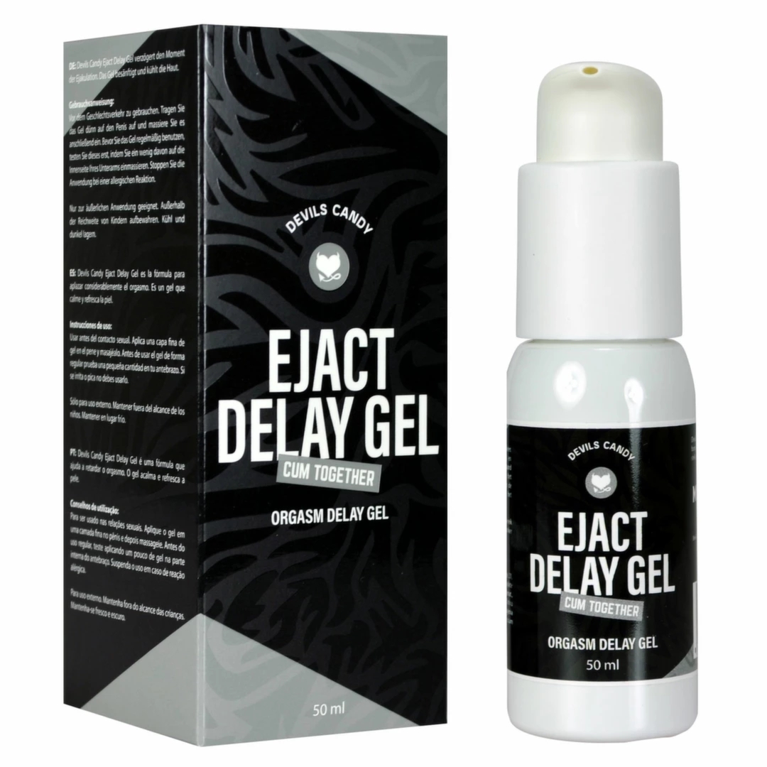 Devil's Candy Ejact Delay Gel 50ml – Żel Intymny z Efektem Chłodzącym i Ekstraktem Roślinnym