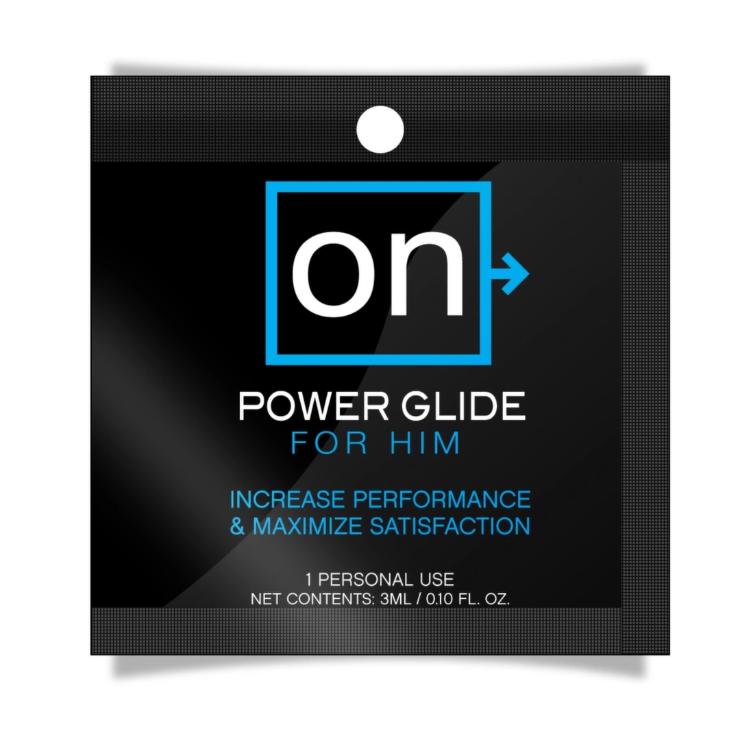 Sensuva ON Power Glide for Him 3 ml – żel aktywujący dla mężczyzn, szybkoschnący, saszetka