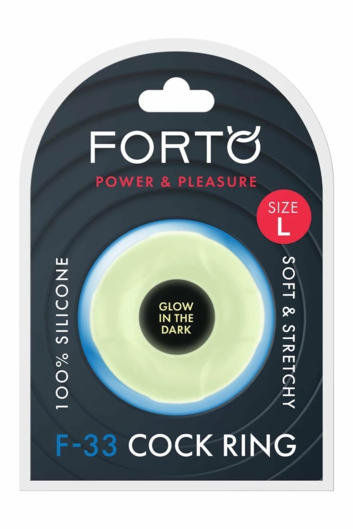 FORTO F-33 Large C-Ring 25mm silikonowy, świecący w ciemności, elastyczny