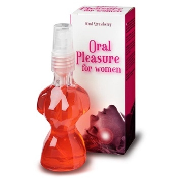 SexShop - Truskawkowy olejek dla kobiet do seksu oralnego Oral Pleasure for Women Strawberry - online