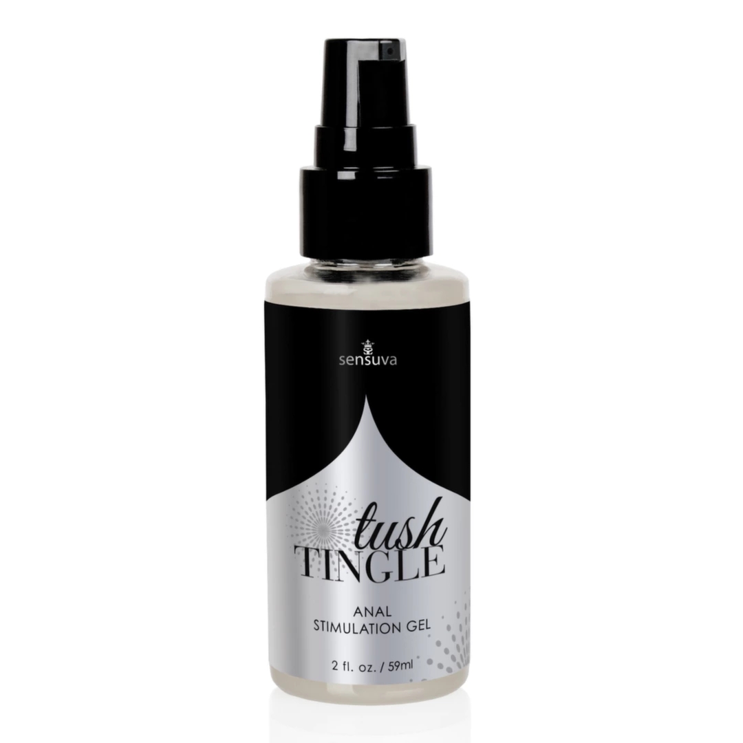 Sensuva Tushy Tingle żel stymulujący z miętą i ekstraktem z herbaty, naturalny, 59 ml