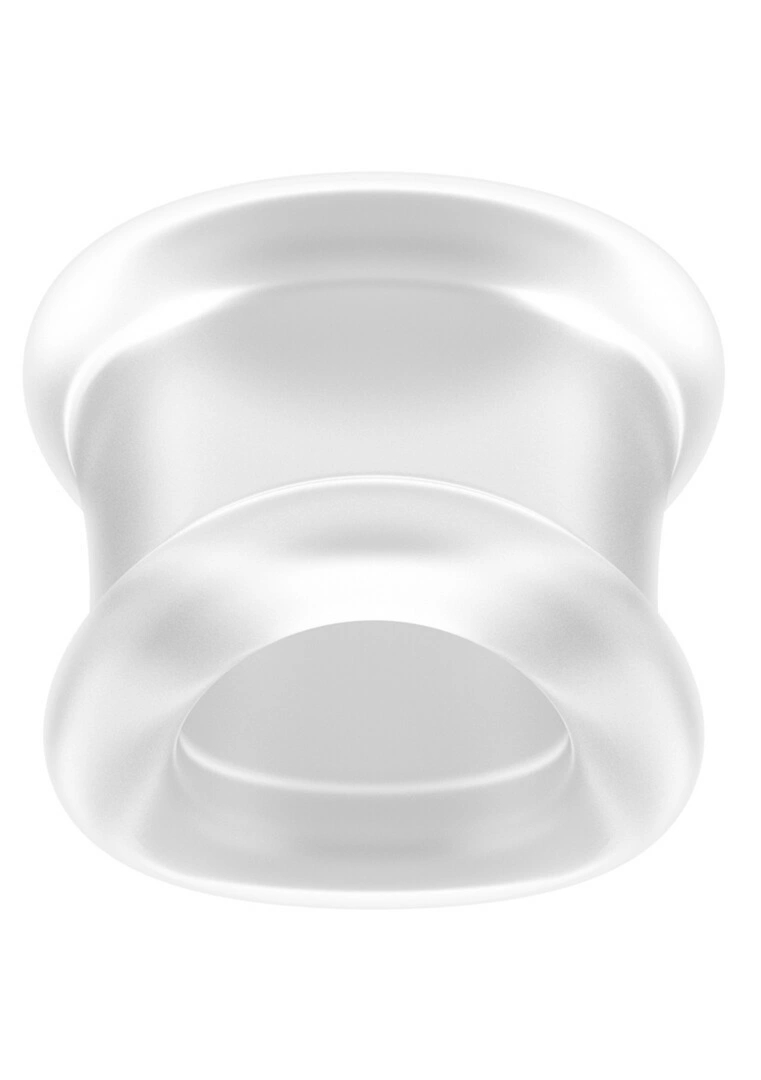 Shots Pasek z kulką No.46, elastyczny TPE, czarny lub półprzezroczysty, minimalistyczny design
