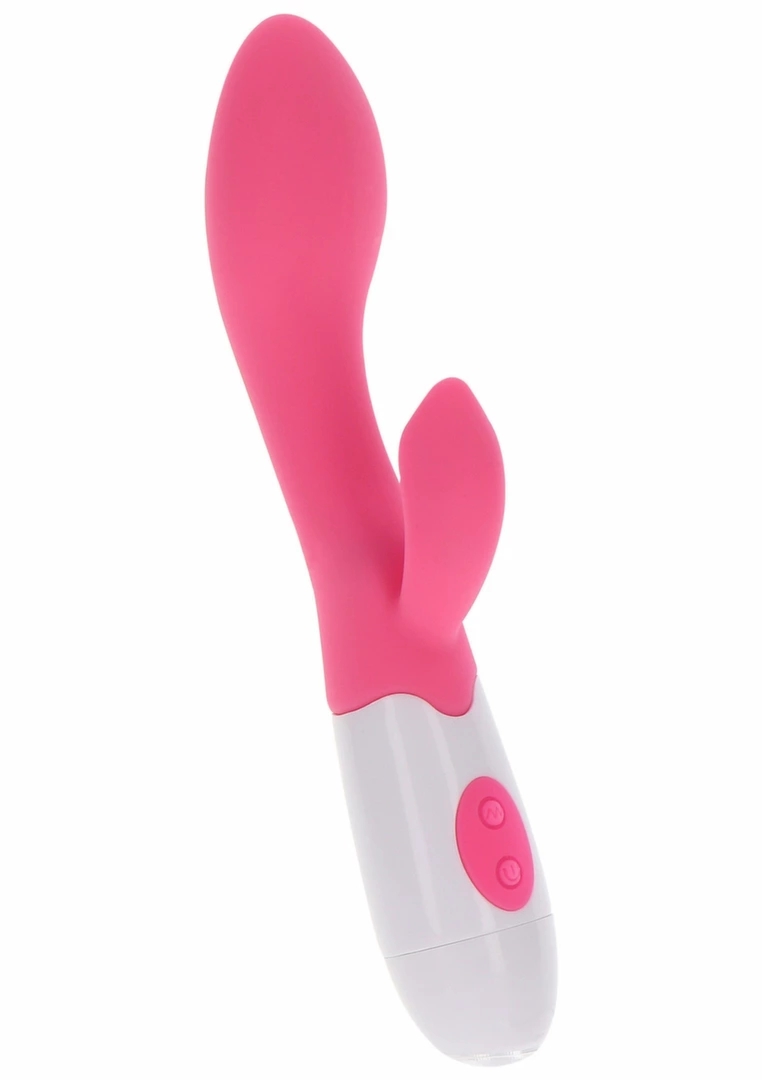 ToyJoy Funky Lover Vibrator silikonowy model, 4 tryby wibracji, anatomiczny, fioletowy