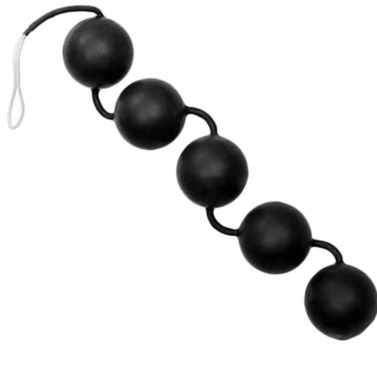 CalExotics Power Balls czarne – kulki treningowe 5 szt., silikon/ABS, miękka powierzchnia