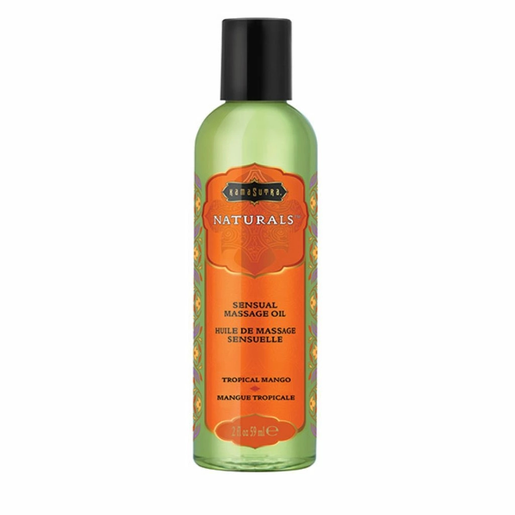 Kama Sutra Naturals Olejek do masażu Tropical Mango 59 ml – egzotyczny aromat, pielęgnacja