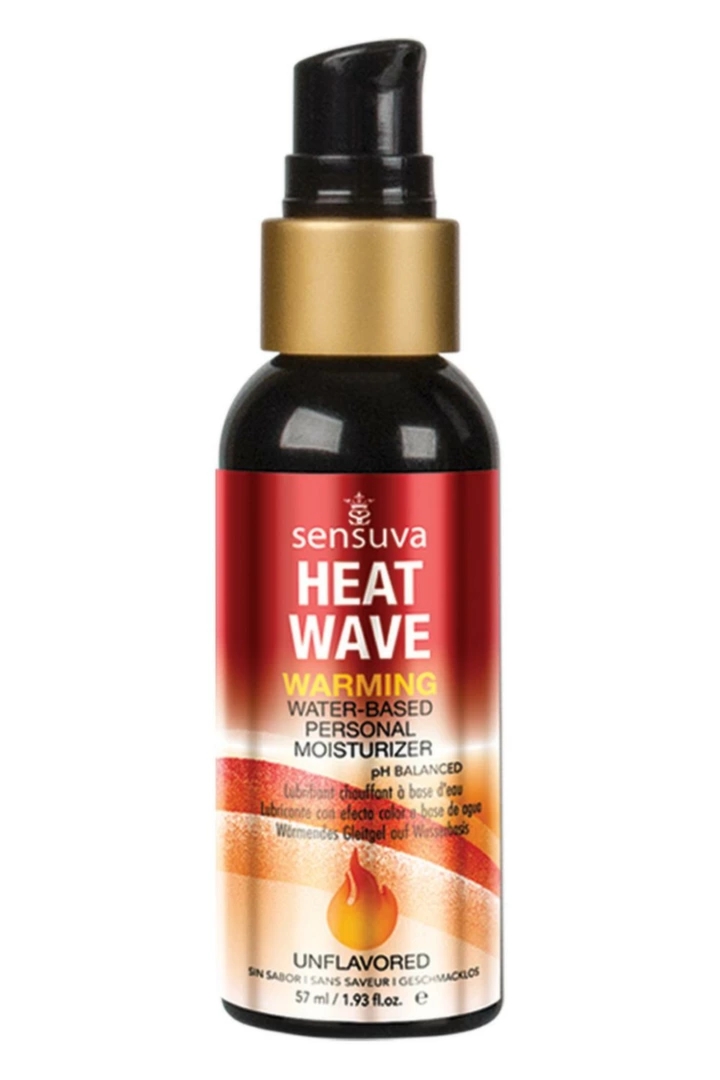Sensuva Heat Wave nawilżający żel intymny rozgrzewający 57ml – wodna baza, naturalny