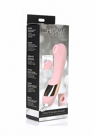 Stymulator łechtaczki do ssania - Shegasm Tickle - Shegasm Tickle - AF938