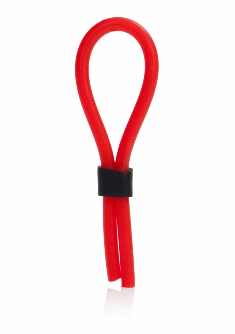CalExotics Silicone Stud Lasso – regulowany silikonowy pierścień z zaciskiem, czarny