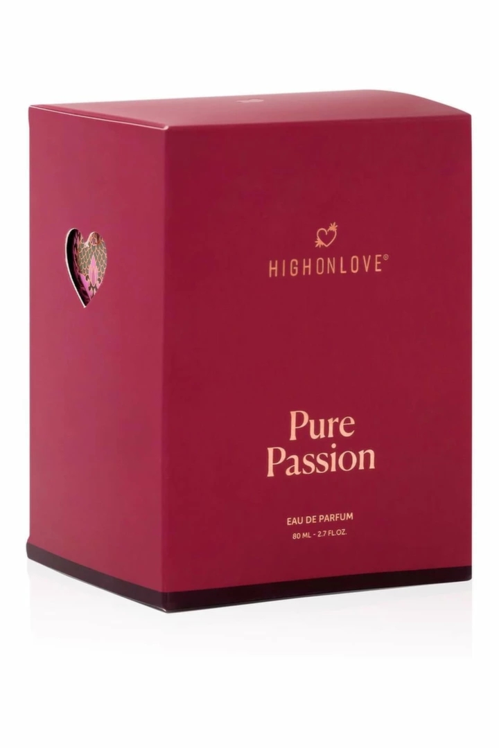 HIGH ON LOVE PURE PASSION PERFUME 80ml – wegańskie perfumy z nutą owoców i wanilii